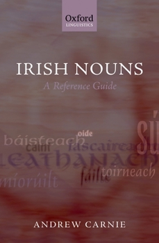 Hardcover Irish Nouns: A Reference Guide Book