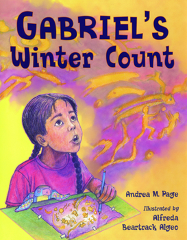 Library Binding Gabriel's Winter Count Book
