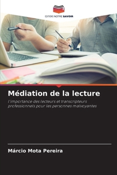 Paperback Médiation de la lecture [French] Book