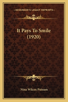 Paperback It Pays To Smile (1920) Book