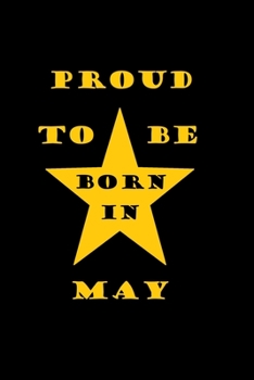 Paperback Proud to be born in MAY Book