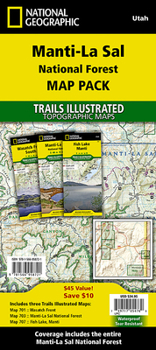 Loose Leaf Manti-La Sal National Forest [Map Pack Bundle] Book