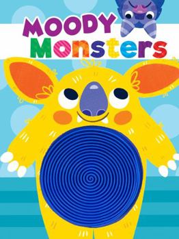 Board book Moody Monsters - Silicone Touch and Feel Board Book - Sensory Board Book