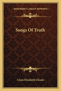 Paperback Songs Of Truth Book