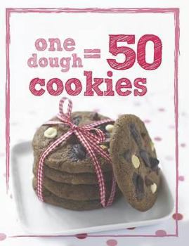 Hardcover 1 Dough 50 Cookies Book