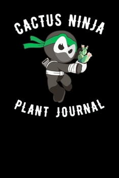 Paperback Cactus Ninja Plant Journal Book