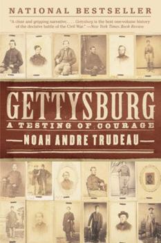 Paperback Gettysburg: A Testing of Courage Book