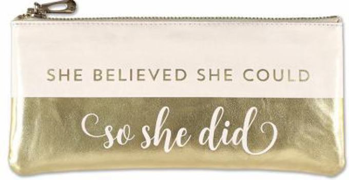 Paperback Pencil Pouch She Believed Book