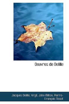 Hardcover Oeuvres de Delille Book