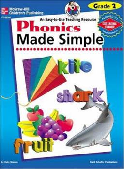 Paperback Phonics Made Simple, Grade 2 Book