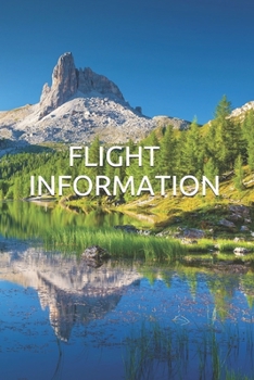 Paperback Flight Information Book