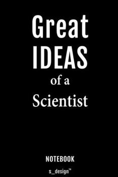 Notebook for Scientists / Scientist: awesome handy Note Book [120 blank lined ruled pages]