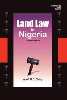 Paperback Land Law in Nigeria. Second Edition Book