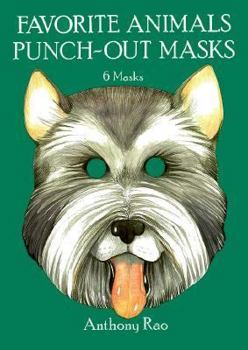 Paperback Favorite Animals Punch-Out Masks Book