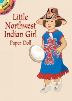 Paperback Little Northwest Indian Girl Paper Doll Book