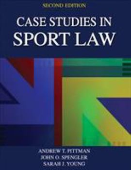 Paperback Case Studies in Sport Law Book