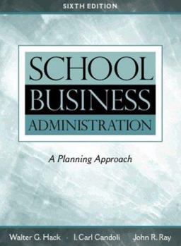 Hardcover School Business Administration: A Planning Approach Book