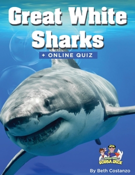 Paperback Great White Shark Activity Book for ages 4-8 years of age Book