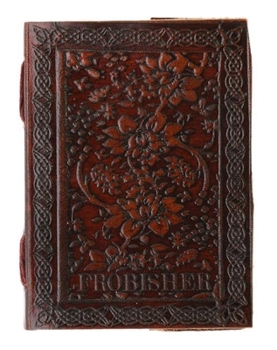 Leather Bound Floral Learther Journal Small Book