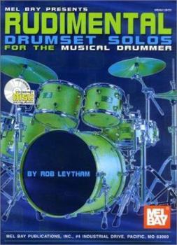 Paperback Mel Bay Rudimental Drumset Solos for the Musical Drummer Book/CD Set Book