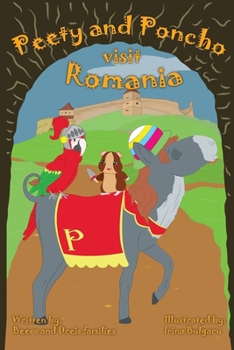 Paperback Peety and Poncho Visit Romania Book