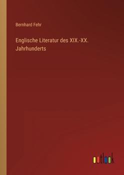Paperback Englische Literatur des XIX.-XX. Jahrhunderts [German] Book