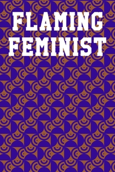 Flaming Feminist: Blank Ukelele Tab Notebook 6”x9” 120 Pages
