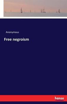 Paperback Free negroism Book