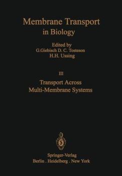 Paperback Transport Across Multi-Membrane Systems Book