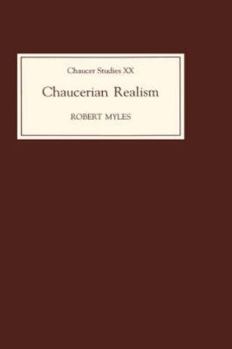 Hardcover Chaucerian Realism Book