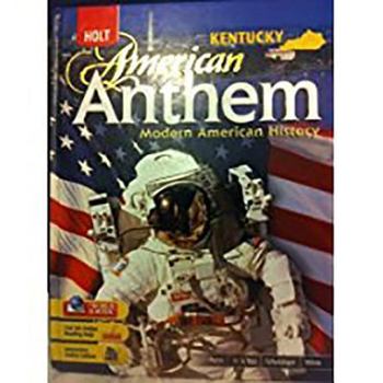 Hardcover American Anthem: Student Edition Modern American History 2007 Book