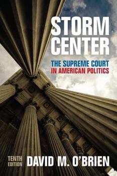 Paperback Storm Center: The Supreme Court in American Politics Book