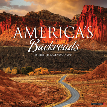 Calendar America's Backroads 2024 12 X 12 Wall Calendar Book