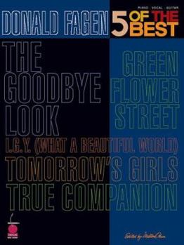 Paperback Donald Fagen - 5 of the Best (Piano/Vocal/Guitar Artist Songbook) Book