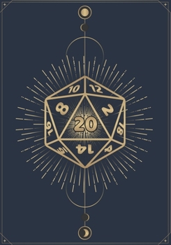 Paperback RPG Journal: Mixed Role Playing Gamer Paper (College Ruled, Graph, Hex): 20 Sided Dice Blue Book