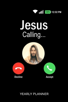 Jesus Calling Yearly Planner: Christian Jesus Calling Christ Religion Yearly Planner 2020 With Bible Verse Academic Planner And Organizer For Faithfull Students Priest And Pastor