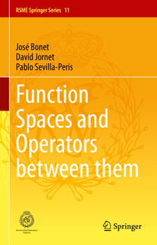 Hardcover Function Spaces and Operators Between Them Book