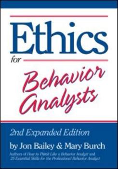Paperback Ethics for Behavior Analysts Book