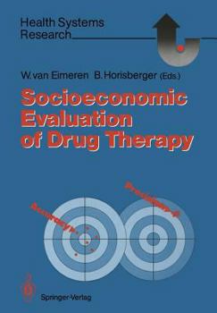 Paperback Socioeconomic Evaluation of Drug Therapy Book