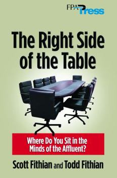 Paperback The Right Side of the Table: Where Do you Sit in the Minds of the Affluent? Book