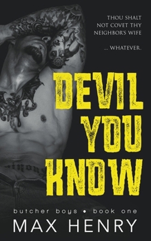Paperback Devil You Know Book
