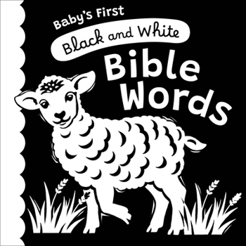 Board book Baby's First Black and White Bible Words: A High-Contrast Board Book