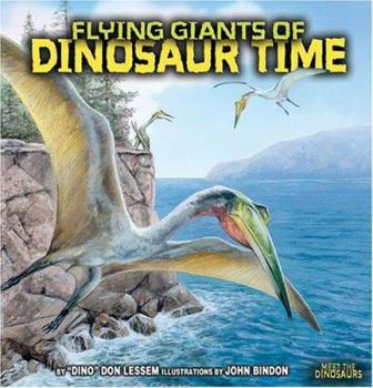 Paperback Flying Giants of Dinosaur Time Book