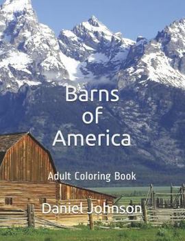 Paperback Barns of America: Adult Coloring Book