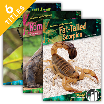 Library Binding Animals with Venom - Level 1 (Set) Book