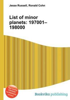 Paperback List of Minor Planets: 197001-198000 Book