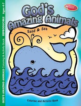 Paperback God's Amazing Animals [Large Print] Book