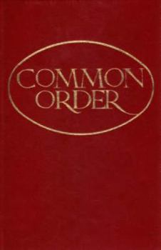 Hardcover Book of Common Order Book