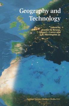 Paperback Geography and Technology Book