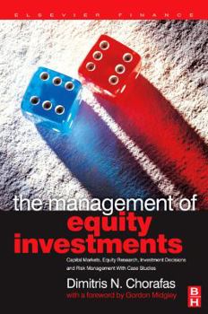 Hardcover The Management of Equity Investments Book